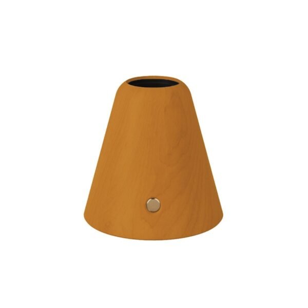 E27 portable and rechargeable conical table lamp