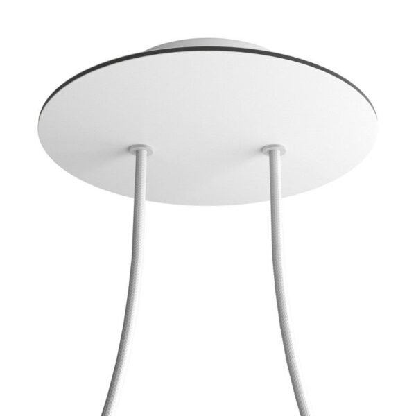 Round 2 cable pendant mounting base