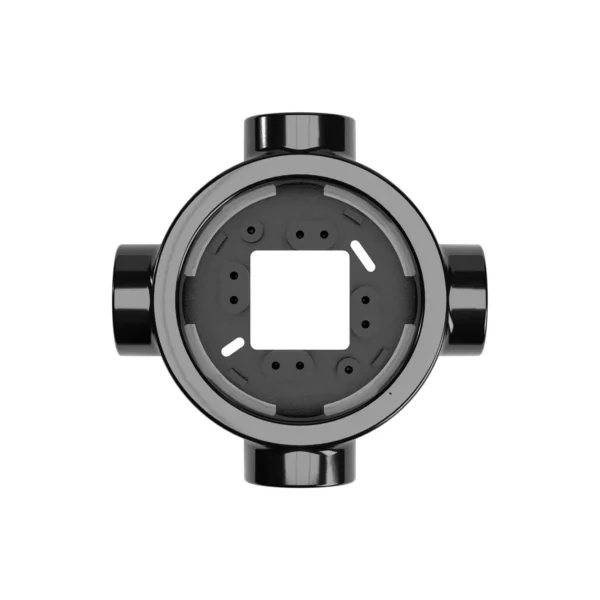 Porcelain base for Conduits 1-4 outputs