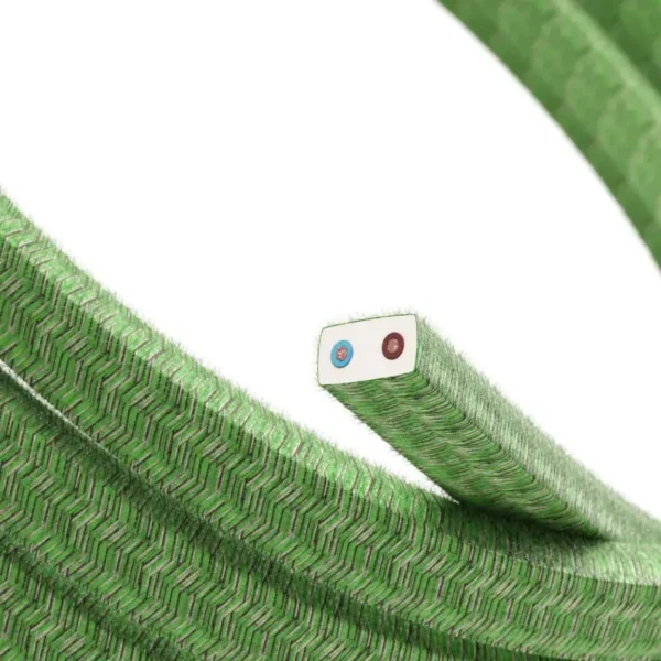 UV resistant green pixel cotton flat cable