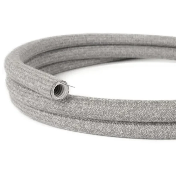 Gray linen conduit D20